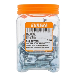 H7B020 - Cup Square Bolt & Nut